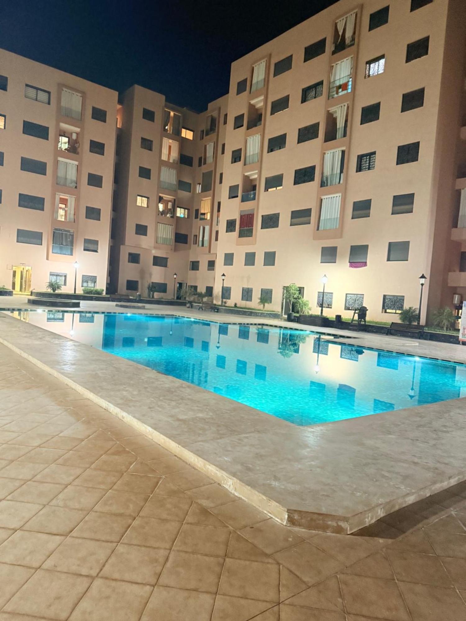Appart Agreable & Grand Piscine & Family Appartement Marrakesh